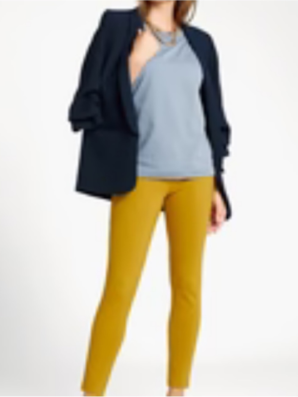 BETABRAND skinny leg Journey pants Goldenrod yellow -S reg-NWT!